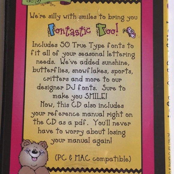 DJ Inkers Fontastic Too - computer fonts CD - Picture 3 of 3